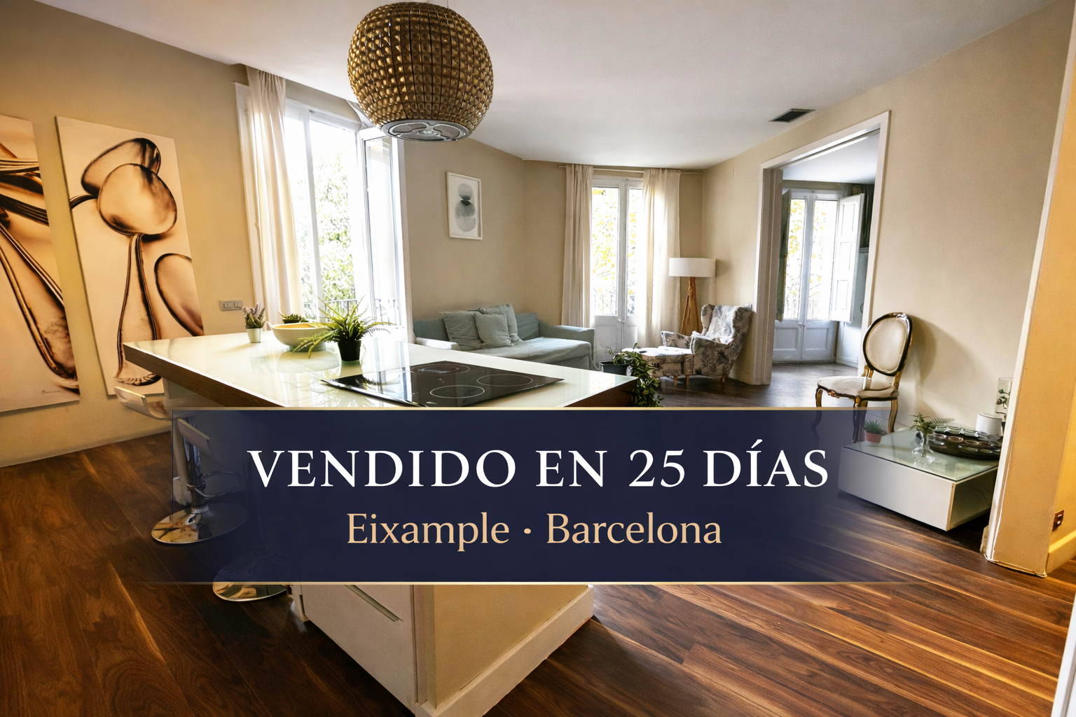 Ref. PV205 Fantástico Piso Luminoso En Exaimple (395.000€)